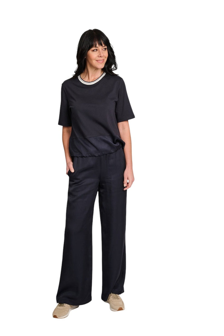 Margittes pantaloni da jogging da donna navy