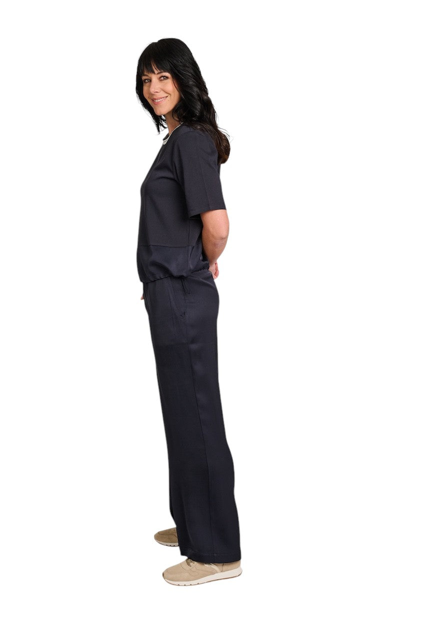 Margittes pantaloni da jogging da donna navy