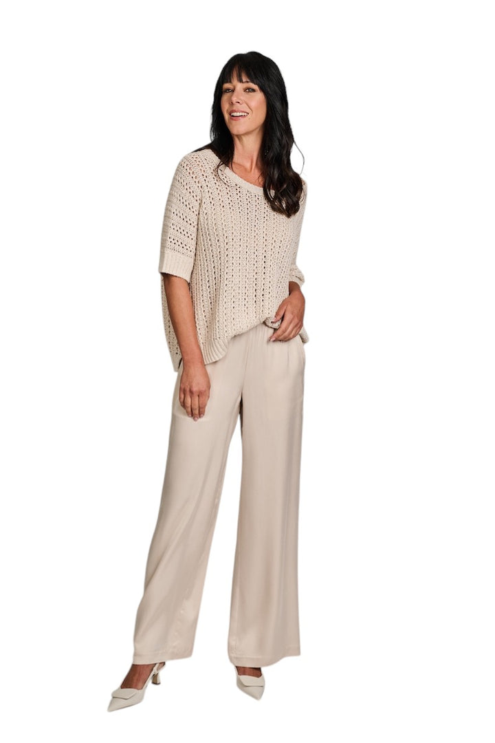 Margittes pantalon de jogging femme sable