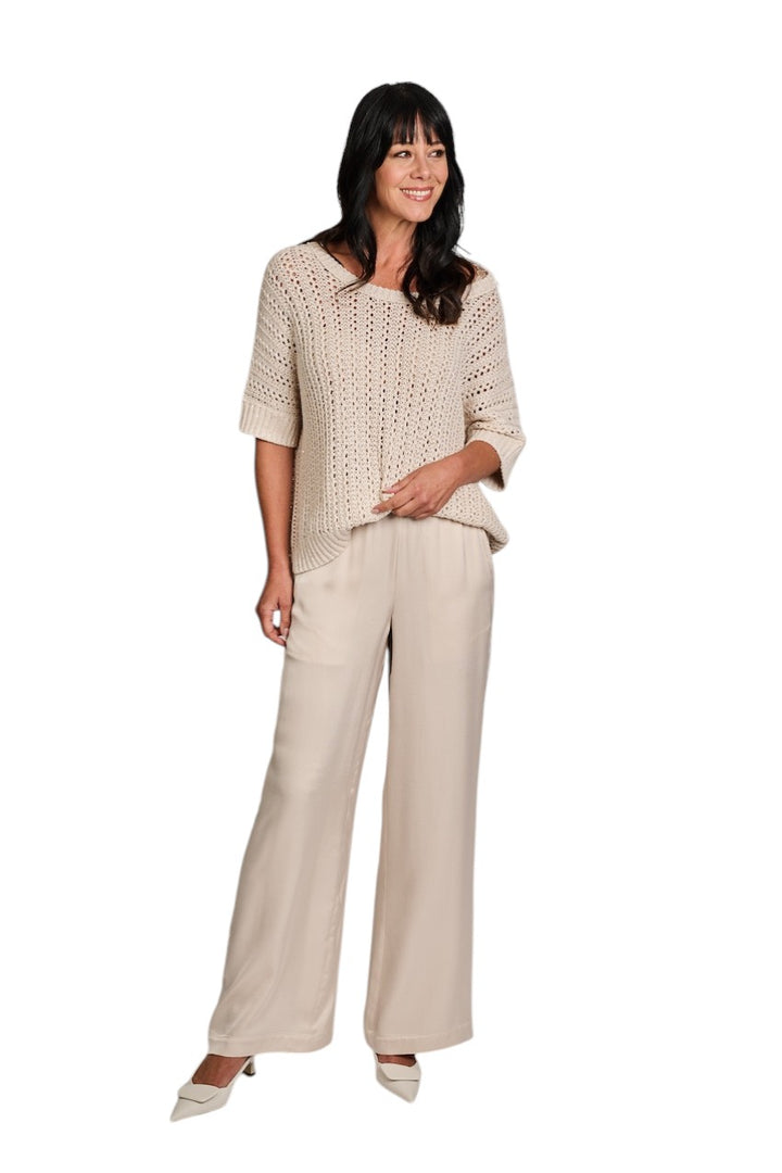 Margittes pantalon de jogging femme sable