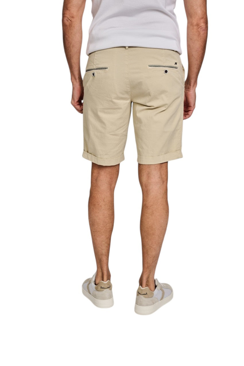 Mason'S Men bermuda heren beige Torino summer 9BE22863N2ME303332