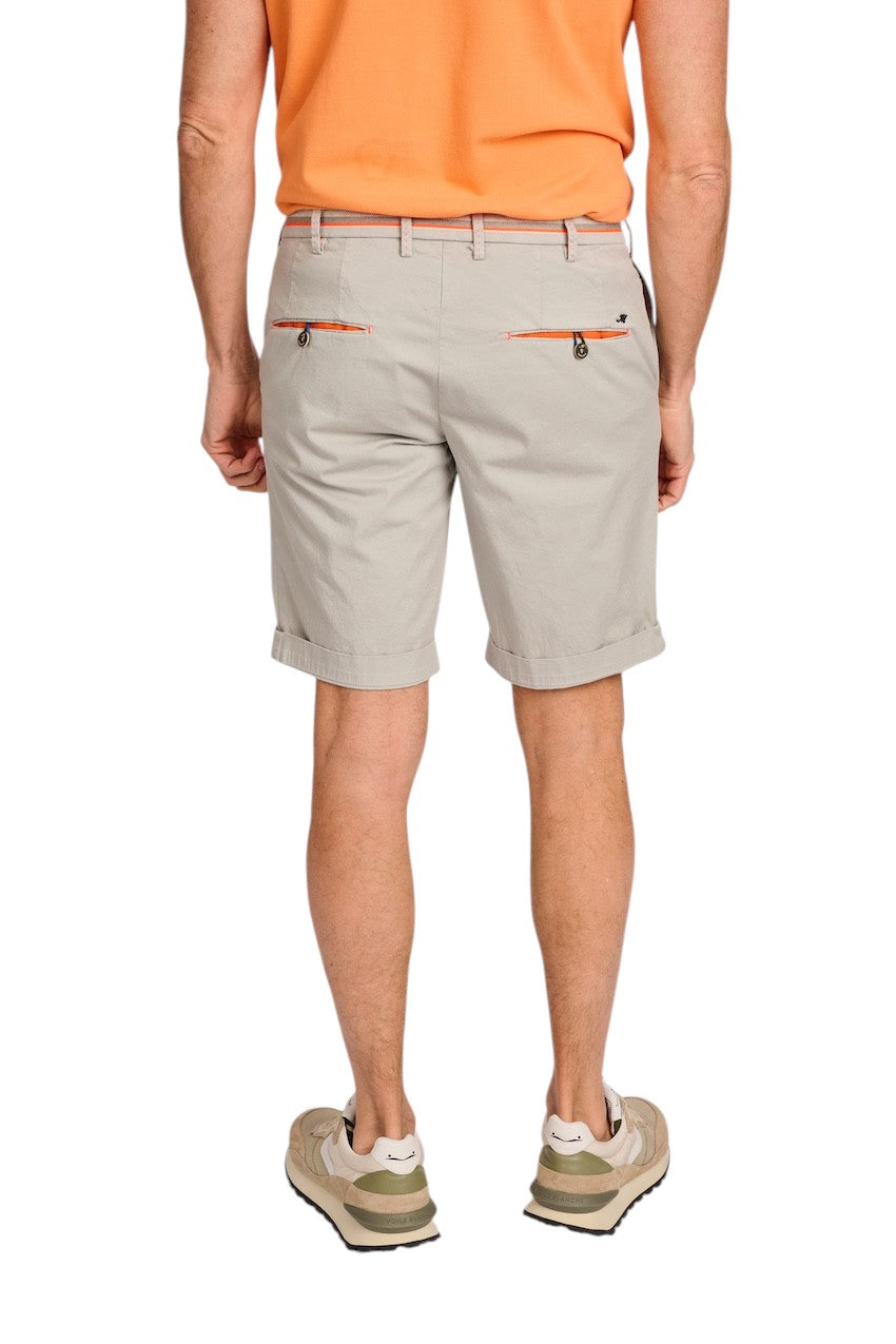 Mason'S Men bermuda heren grijs Milano start 9BE27393N1ME303974