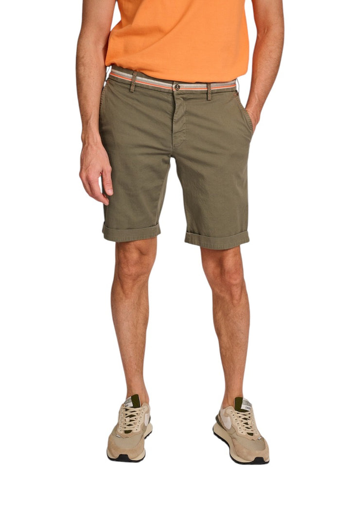 Mason'S Men bermuda heren khaki Milano start 9BE27393N1ME303462