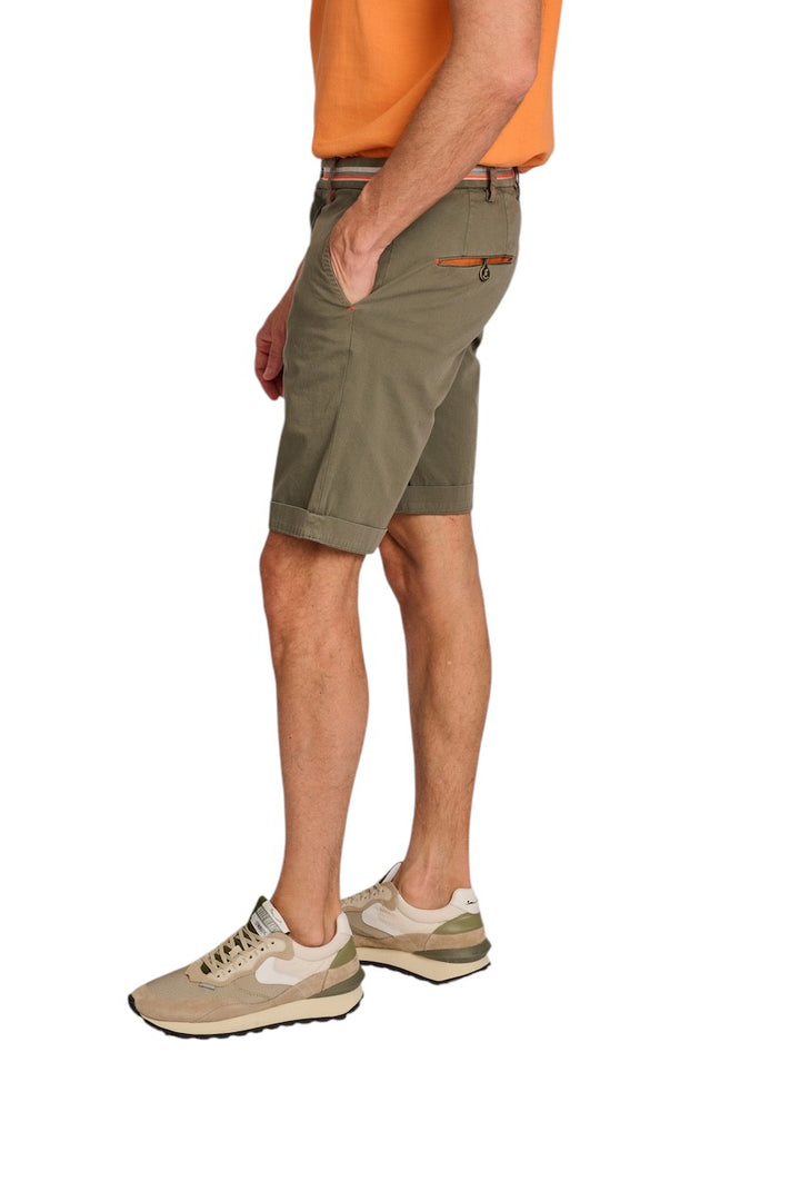 Mason'S Men bermuda heren khaki Milano start 9BE27393N1ME303462