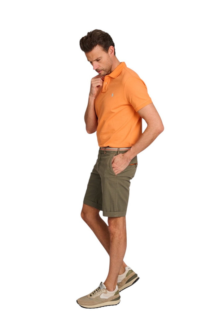 Mason'S Men bermuda heren khaki Milano start 9BE27393N1ME303462