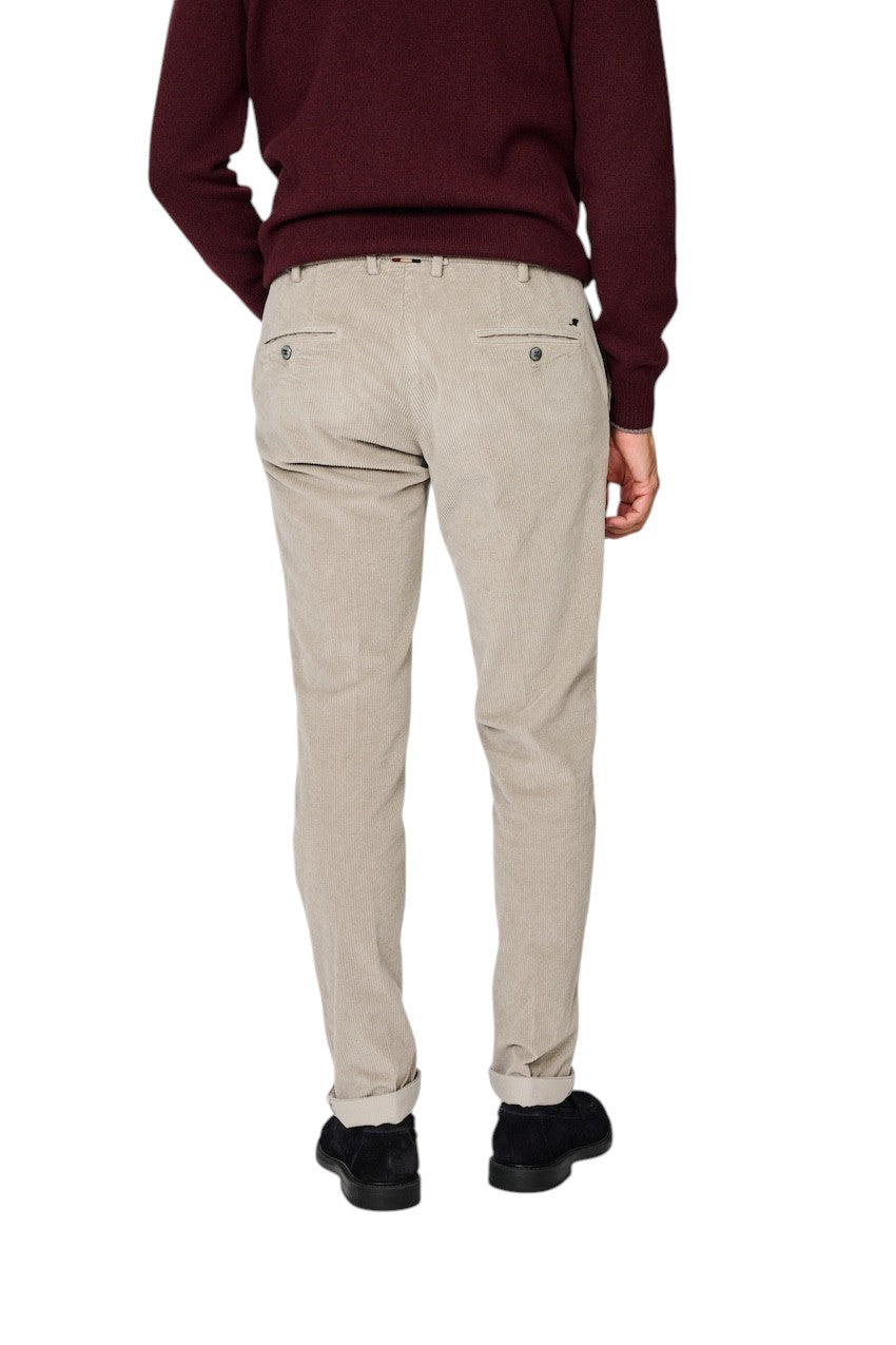 Mason'S Men sportieve broek heren greige New York 9PN28963VBE061255