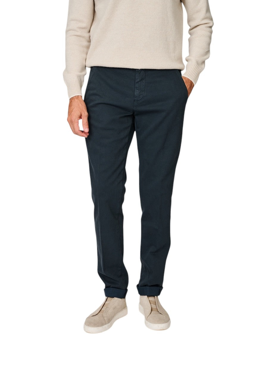 Mason'S Men sportieve broek heren marine Torino Elegance