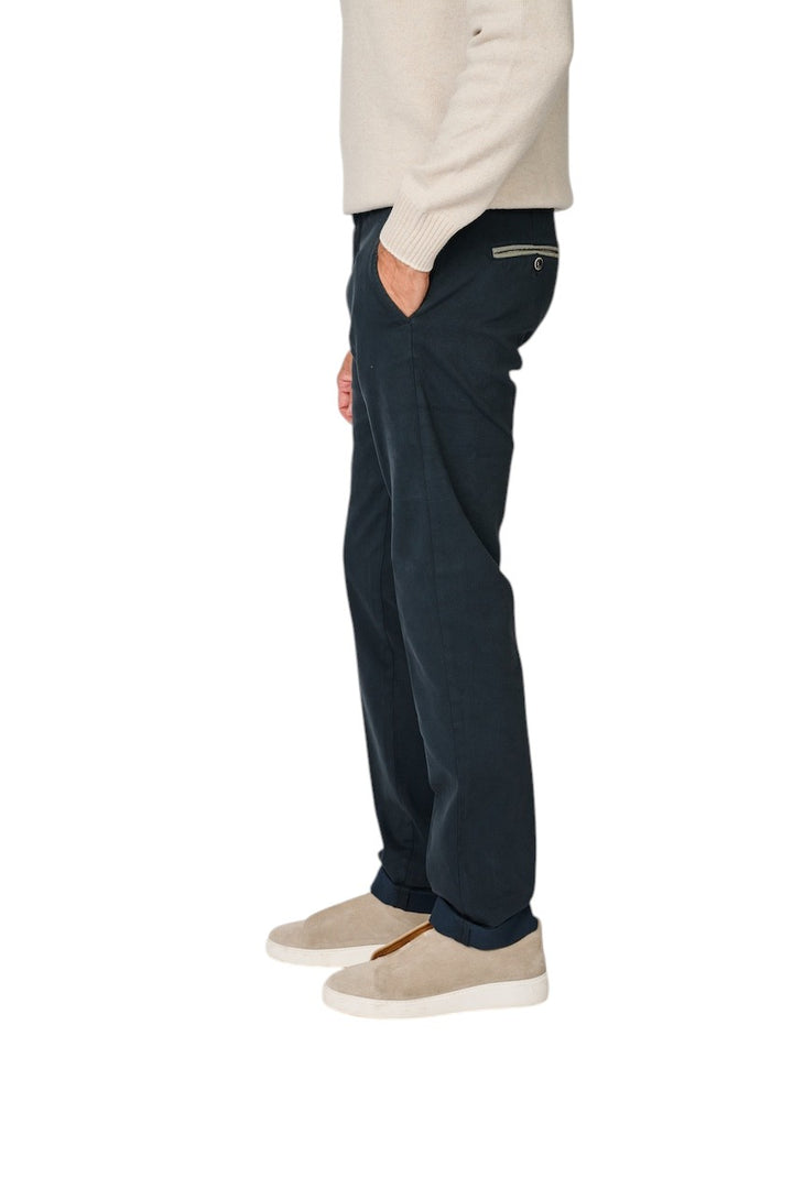 Mason'S Men sportieve broek heren marine Torino Elegance
