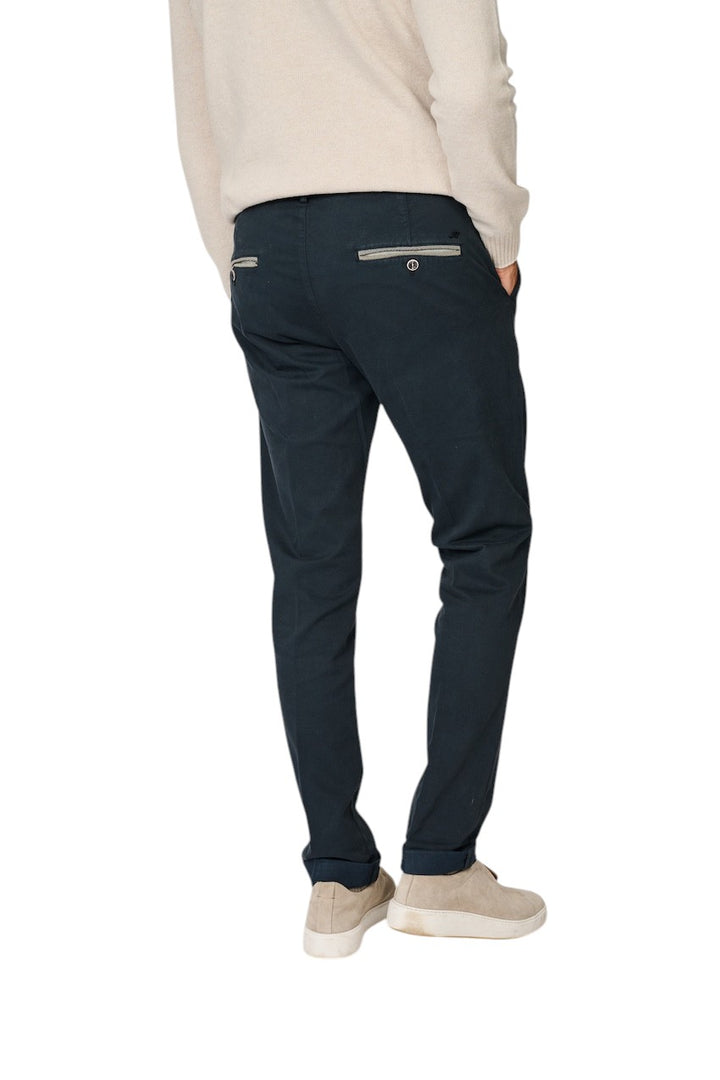 Mason'S Men sportieve broek heren marine Torino Elegance