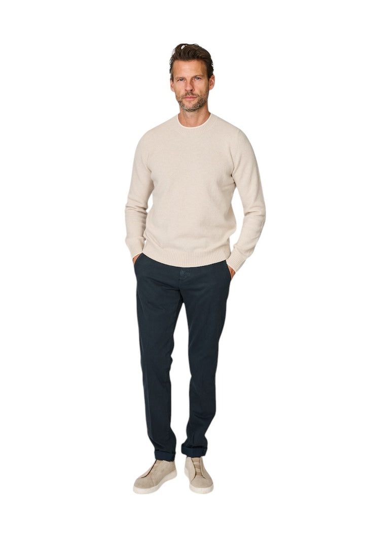 Mason'S Men sportieve broek heren marine Torino Elegance