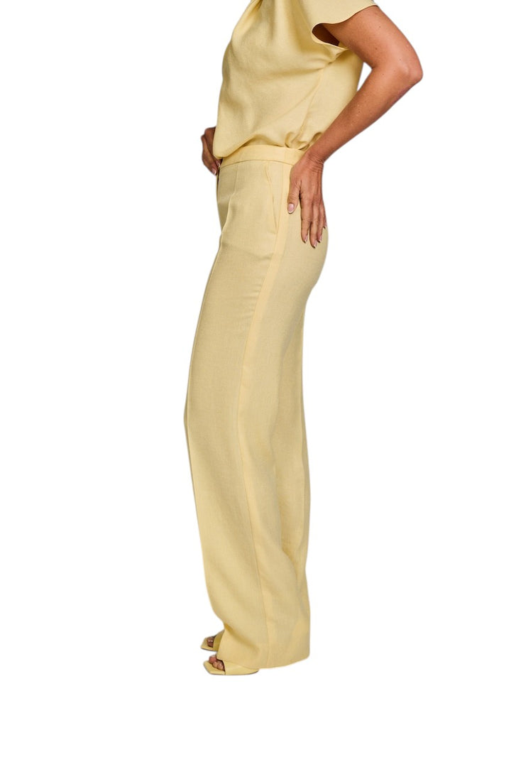 Natan Collection broek dames geel ECHO-JJZN01 110