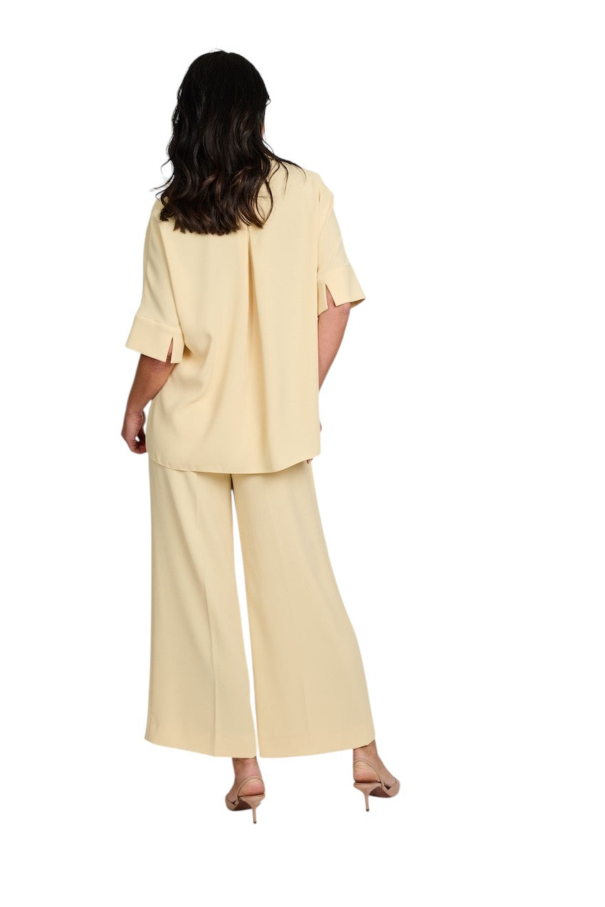 Natan Collection broek dames geel EVO-N6NJ03 110