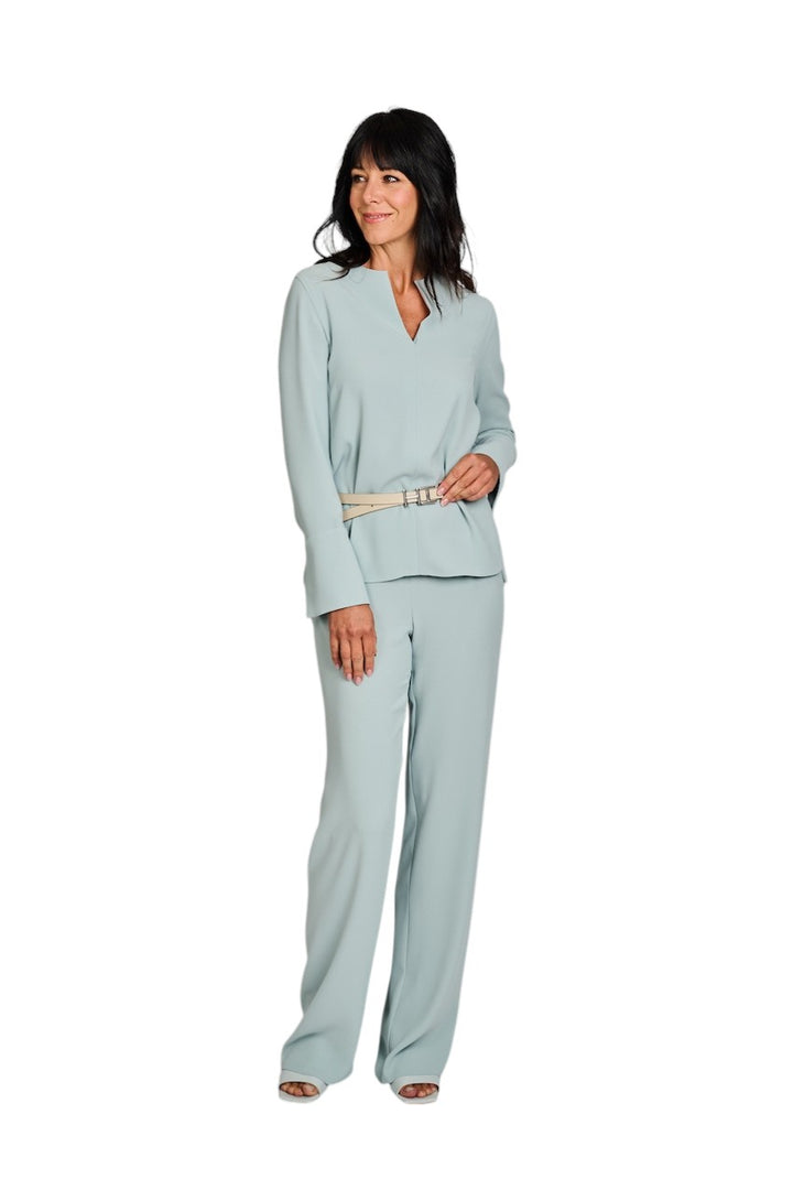 Natan Collection} pants ladies green EZRA-N6NJ03-344