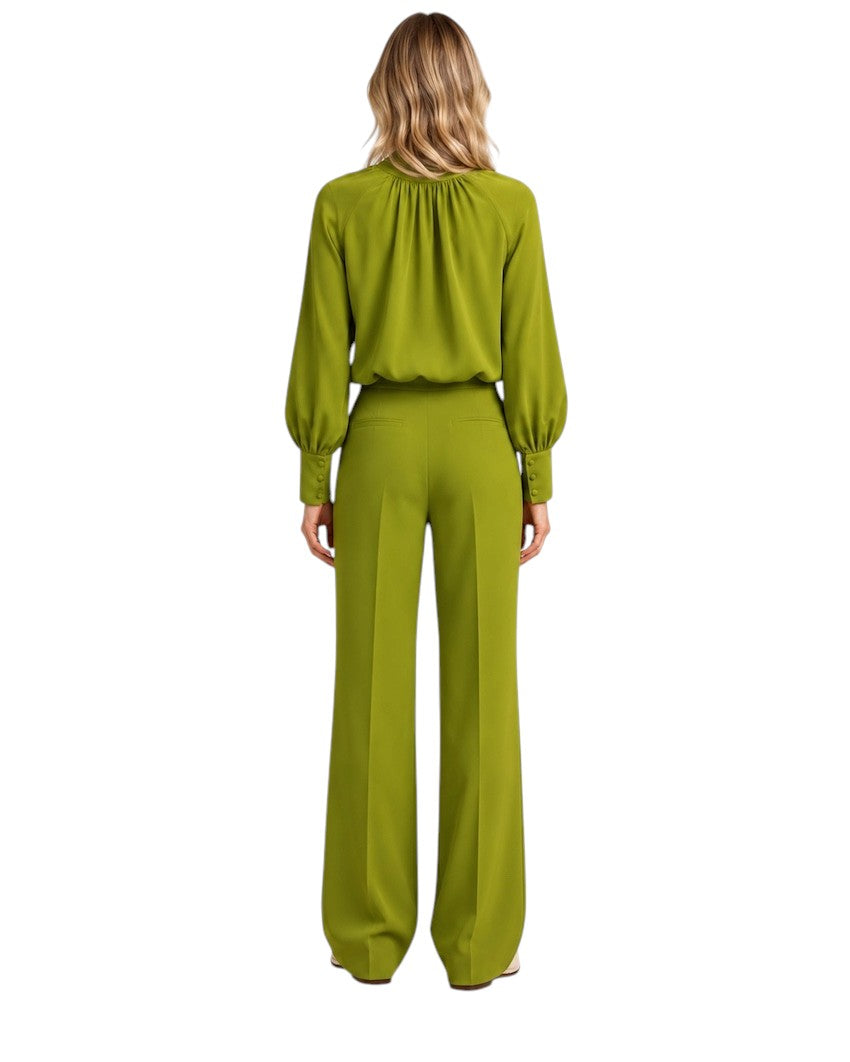 Natan Collection broek dames groen FRIEND-N5DT01 151