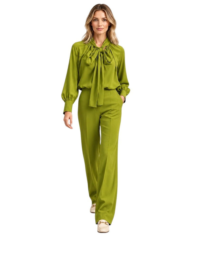 Natan Collection broek dames groen FRIEND-N5DT01 151