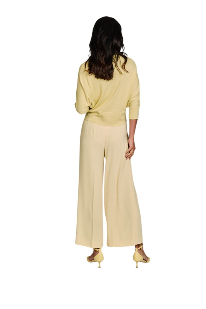 Natan Collection Pull femme jaune NAYMA-SILCO-104