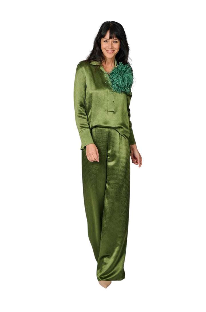 Natan Collection Top donna verde DIRA-NQFAT01 219