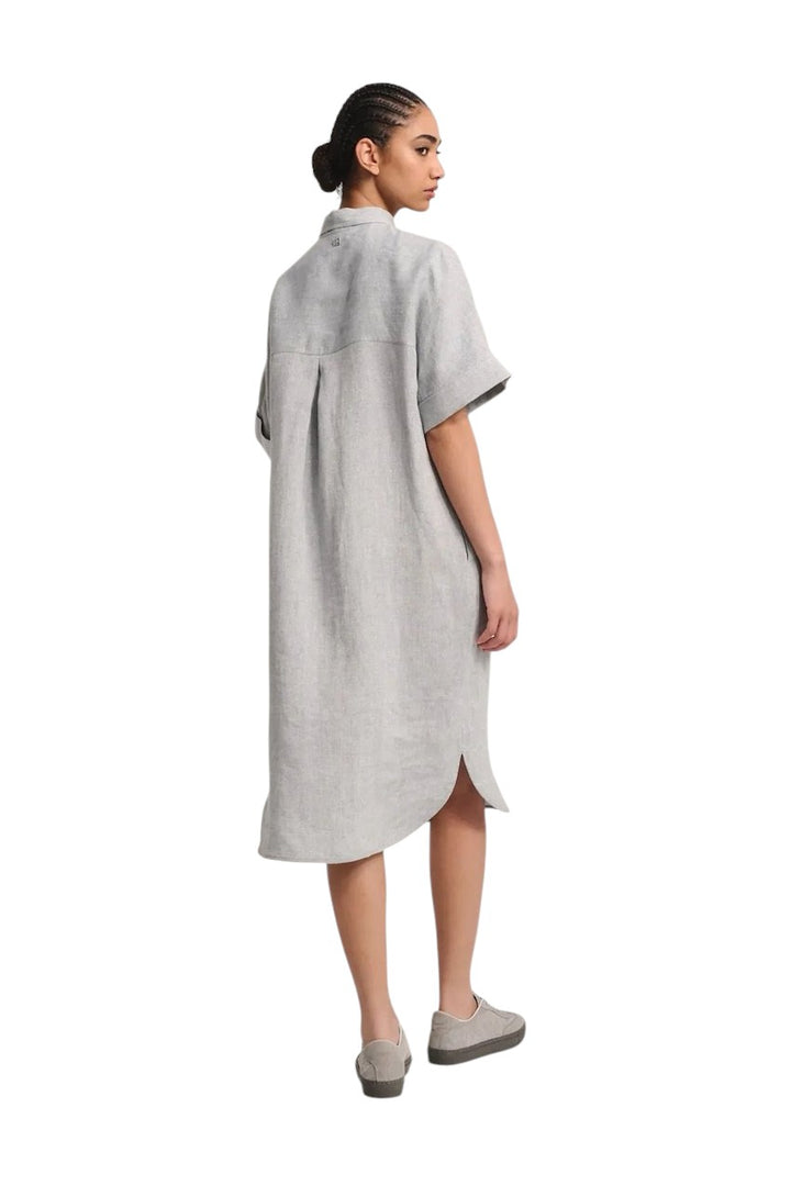 Panicale Cashmere kleedje dames grijs D381210AB38D12B0910