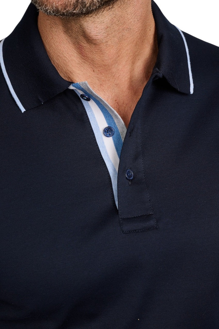 Paul & Shark polo shirt heren marine 26411214 013