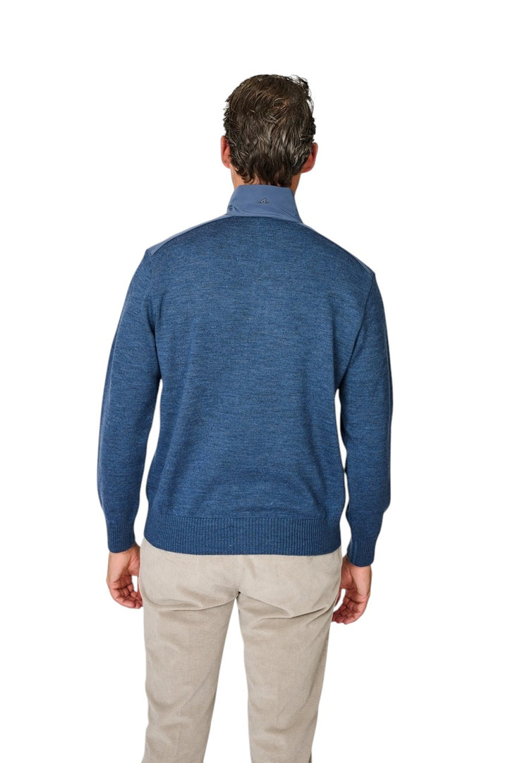 Paul & Shark pull trui heren blauw 99311021 635