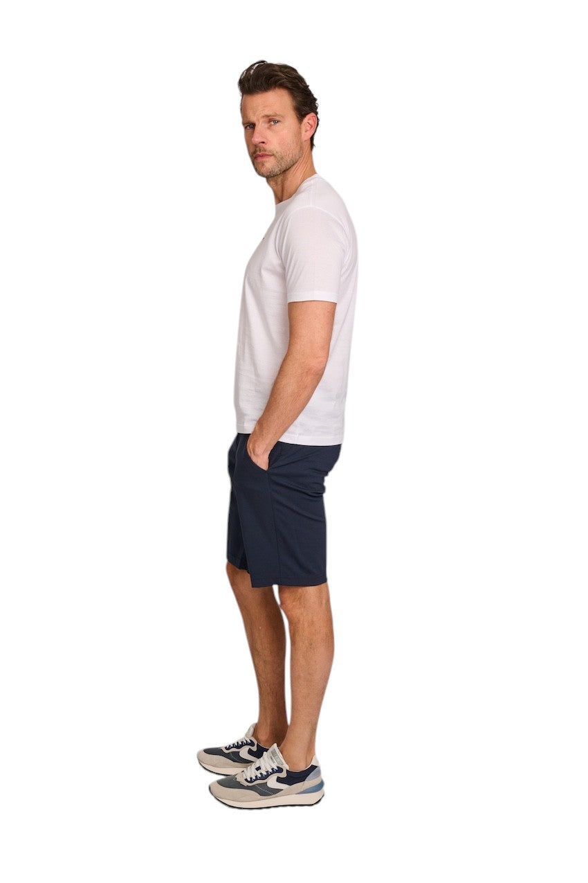 Paul & Shark t-shirt korte mouwen heren wit C0P1092 010