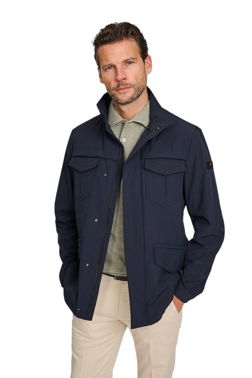 Peuterey parka homme bleu foncé PEU5782 01192020 215