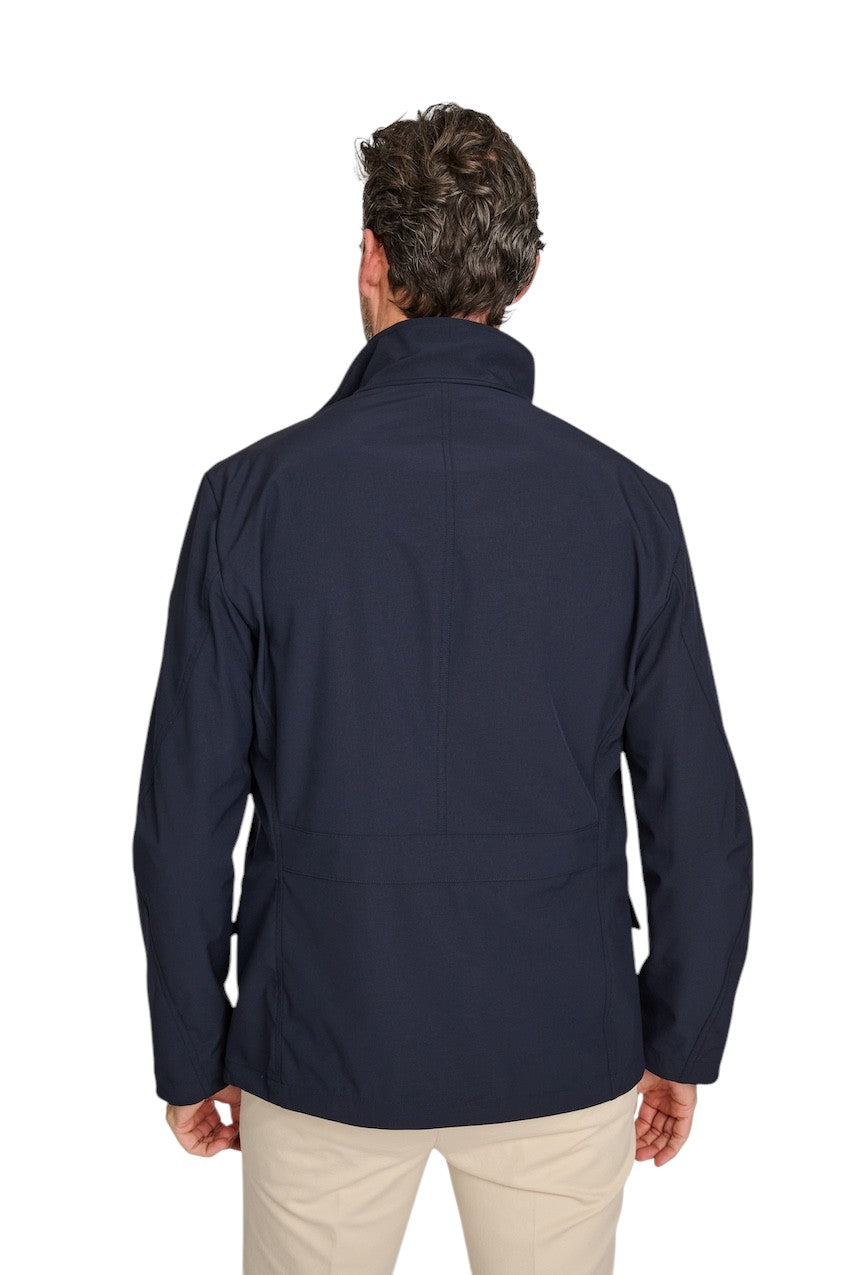 Peuterey parka homme bleu foncé PEU5782 01192020 215