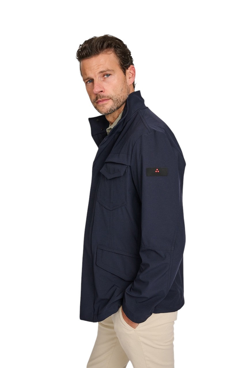 Peuterey parka homme bleu foncé PEU5782 01192020 215