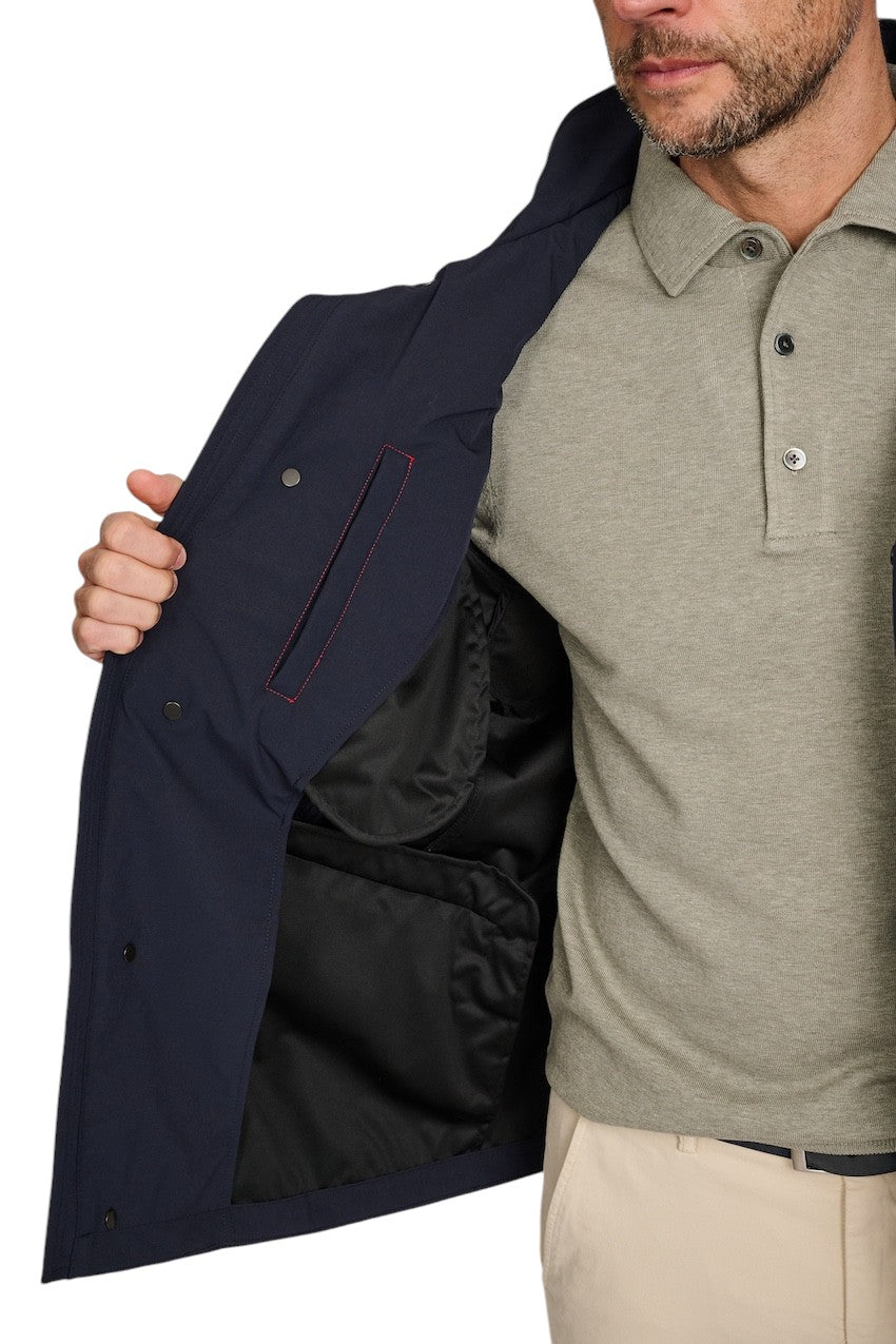 Peuterey parka homme bleu foncé PEU5782 01192020 215