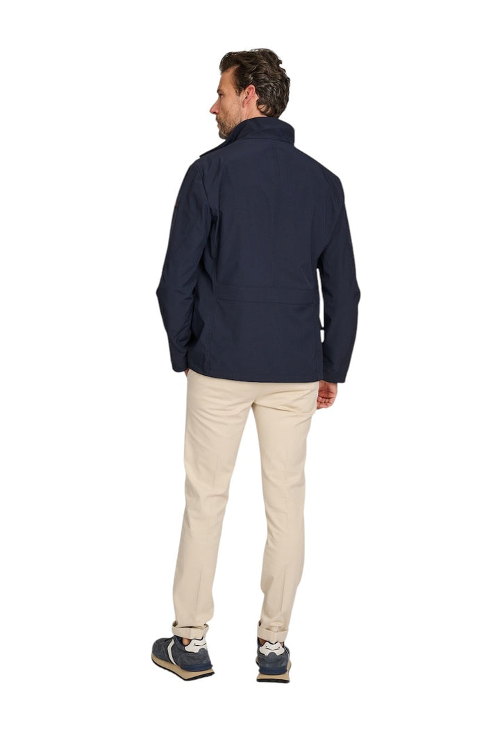 Peuterey parka homme bleu foncé PEU5782 01192020 215
