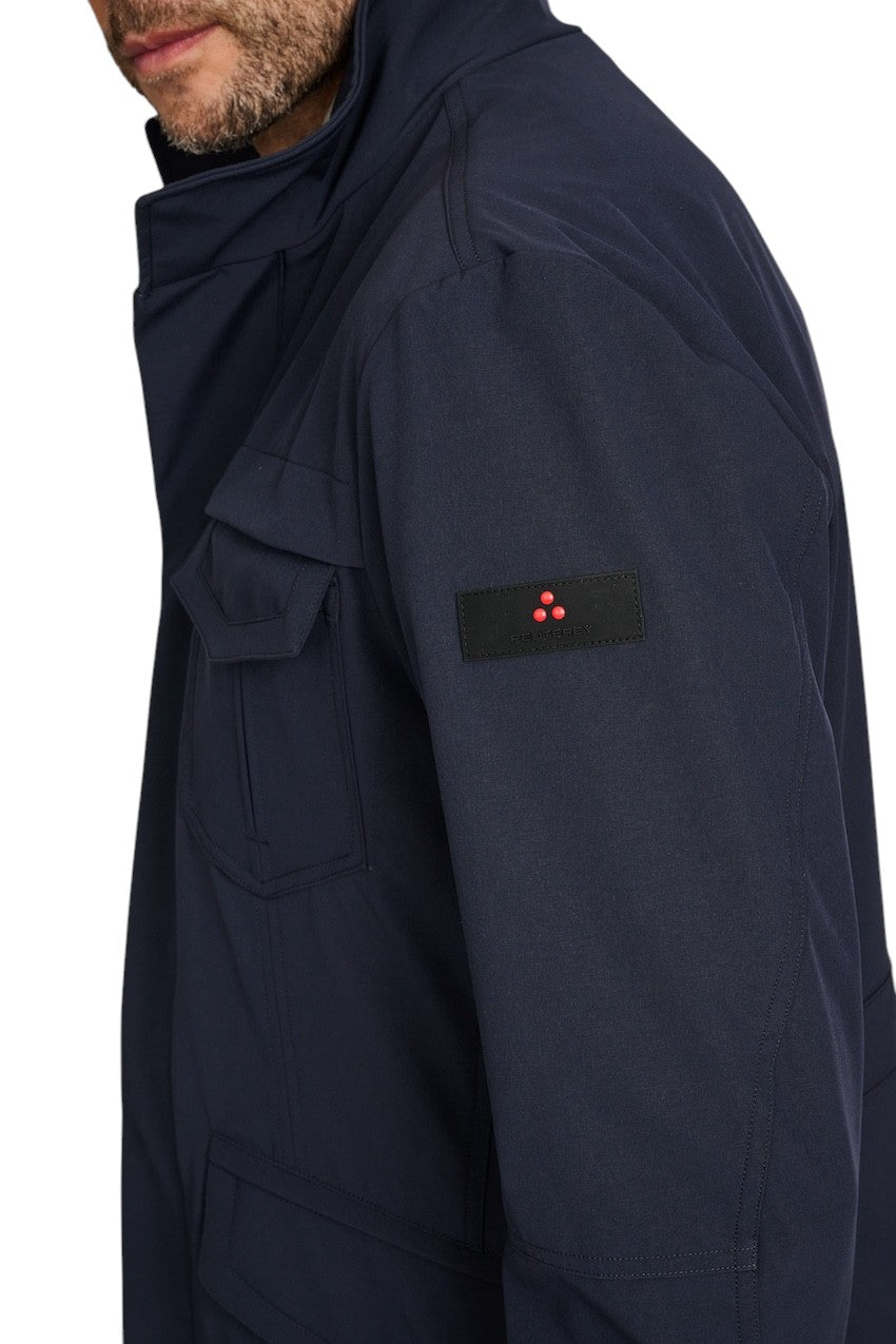 Peuterey parka homme bleu foncé PEU5782 01192020 215