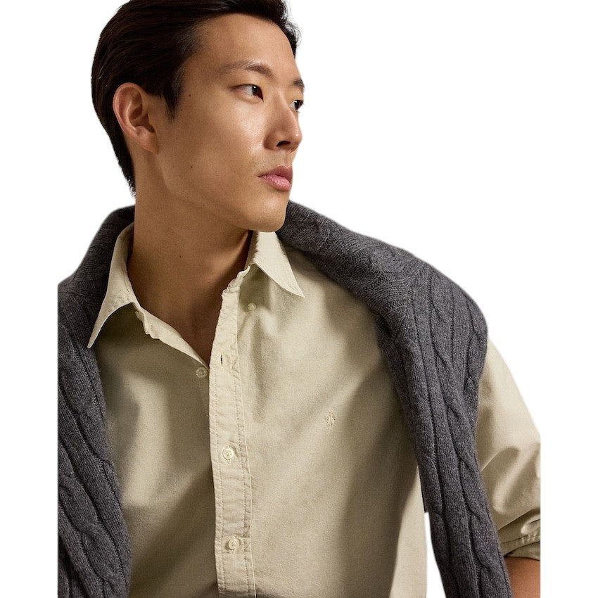 Polo Ralph Lauren Men hemd heren beige 710804257505