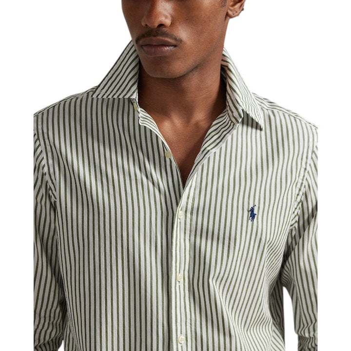 Polo Ralph Lauren Men hemd heren khaki Custom fit 710B15595009