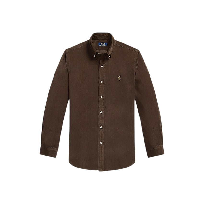 Polo Ralph Lauren Men hemd lange mouwen heren bruin 710853123503