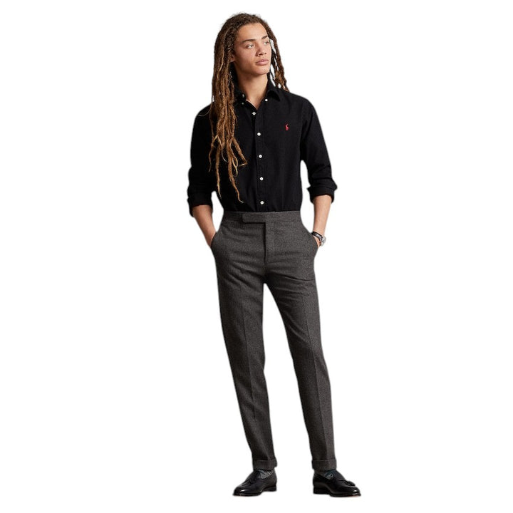 Polo Ralph Lauren Men hemd lange mouwen heren zwart Custom fit 710922280002