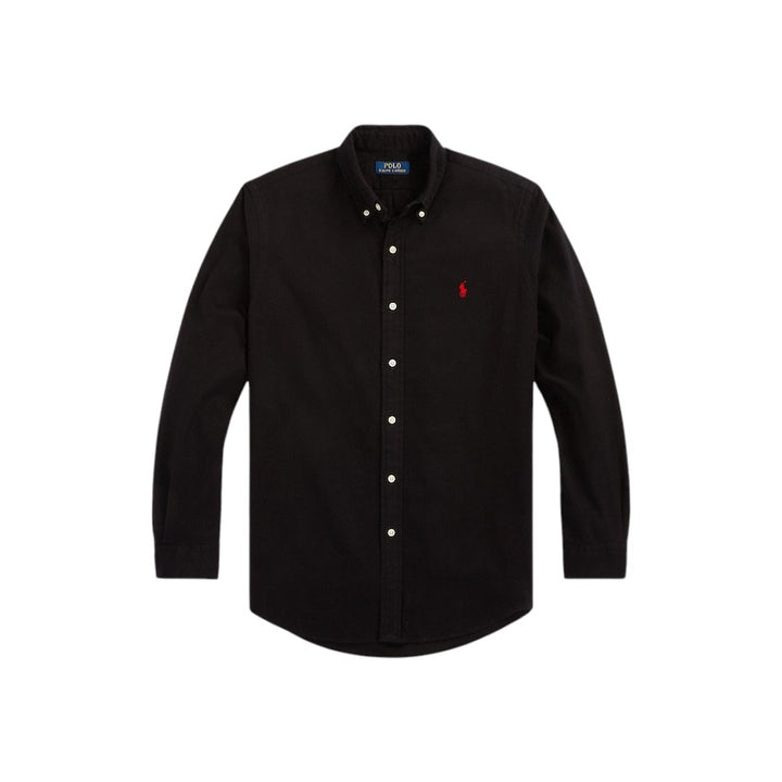 Polo Ralph Lauren Men hemd lange mouwen heren zwart Custom fit 710922280002
