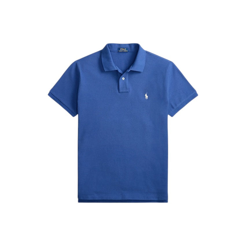 Polo Ralph Lauren Men polo shirt heren blauw Custom slim fit 710680784520
