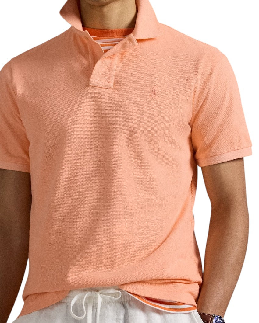 Polo Ralph Lauren Men polo shirt heren perzik 710969626004
