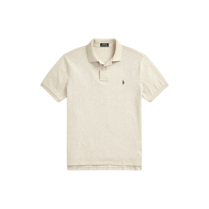 Polo Ralph Lauren Uomini polo {{55508} uomo beige Vestibilità slim personalizzata