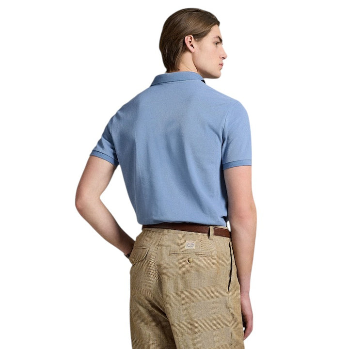 Polo Ralph Lauren Men polo shirt korte mouwen heren blauw custom slim fit 710680784430