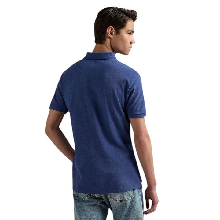 Polo Ralph Lauren Men polo shirt korte mouwen heren blauw custom slim fit 710680784434