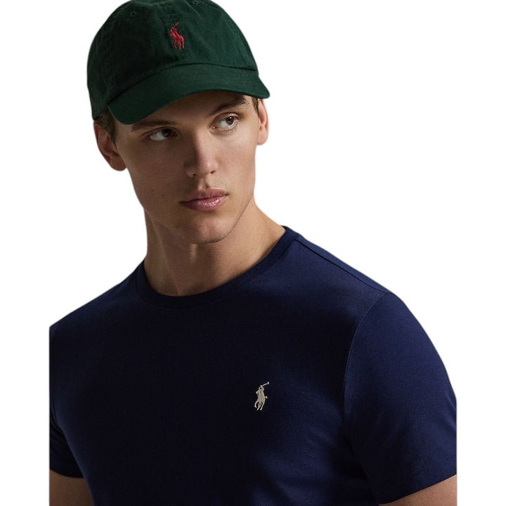 Polo Ralph Lauren Men t-shirt korte mouwen heren marine custom slim fit 710671438525