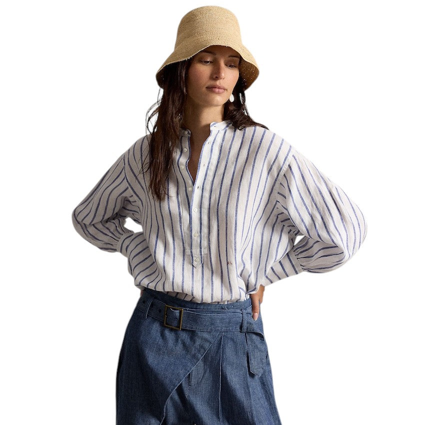 Polo Ralph Lauren Women blouse dames wit 211A12789001