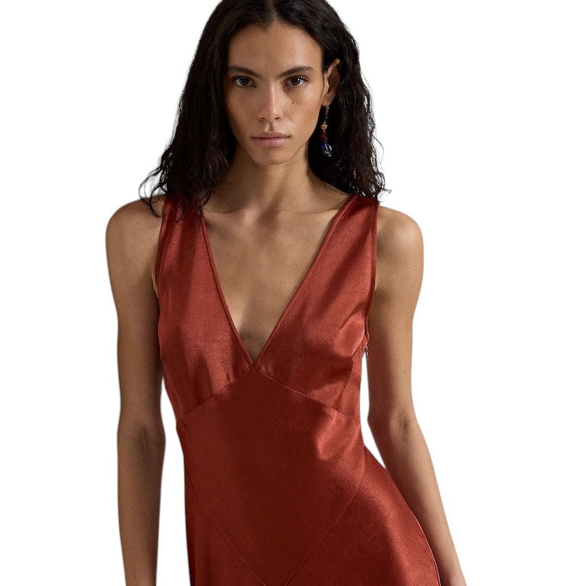 Polo Ralph Lauren Women kleedje dames roest