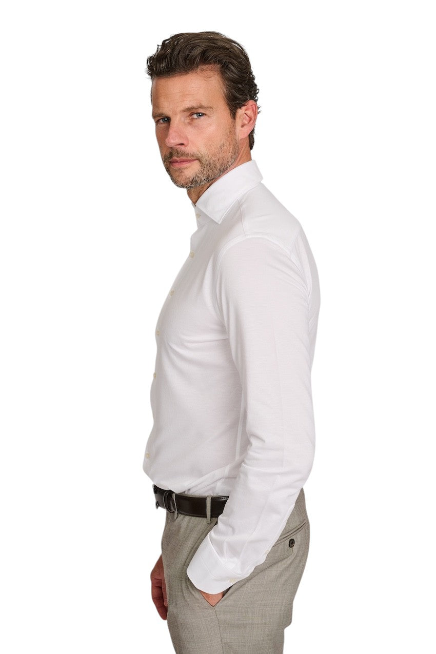 Profuomo hemd heren wit PPXH10033A