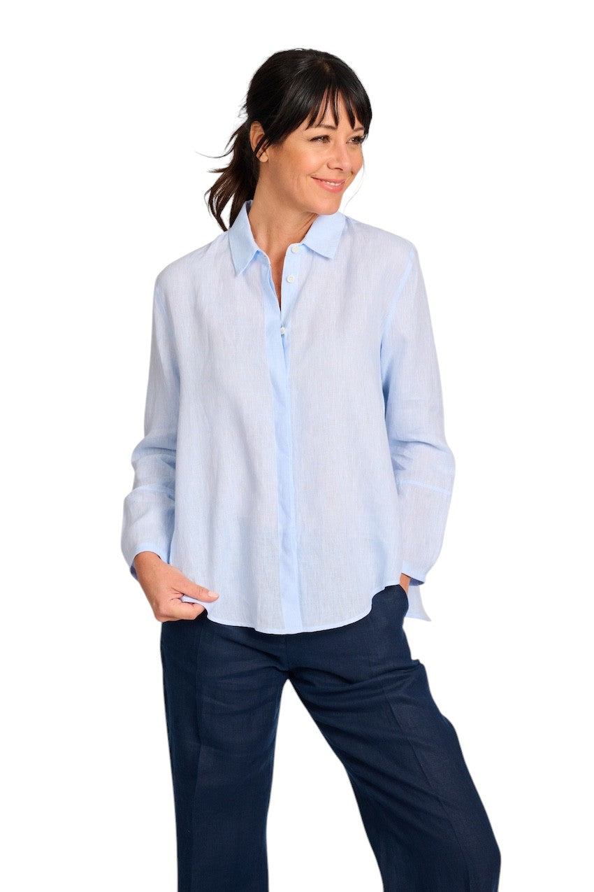 Robert Friedman blouse dames ciel Noral 1700NORAL1E
