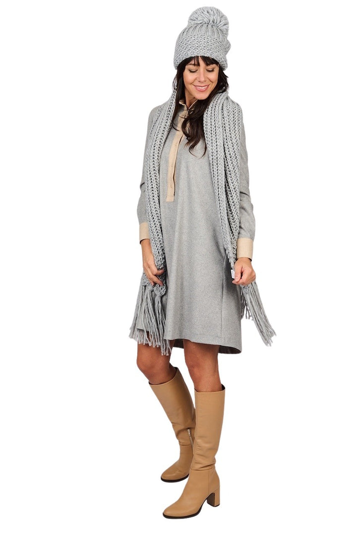 Scapa Flow Robe gris pour femmes