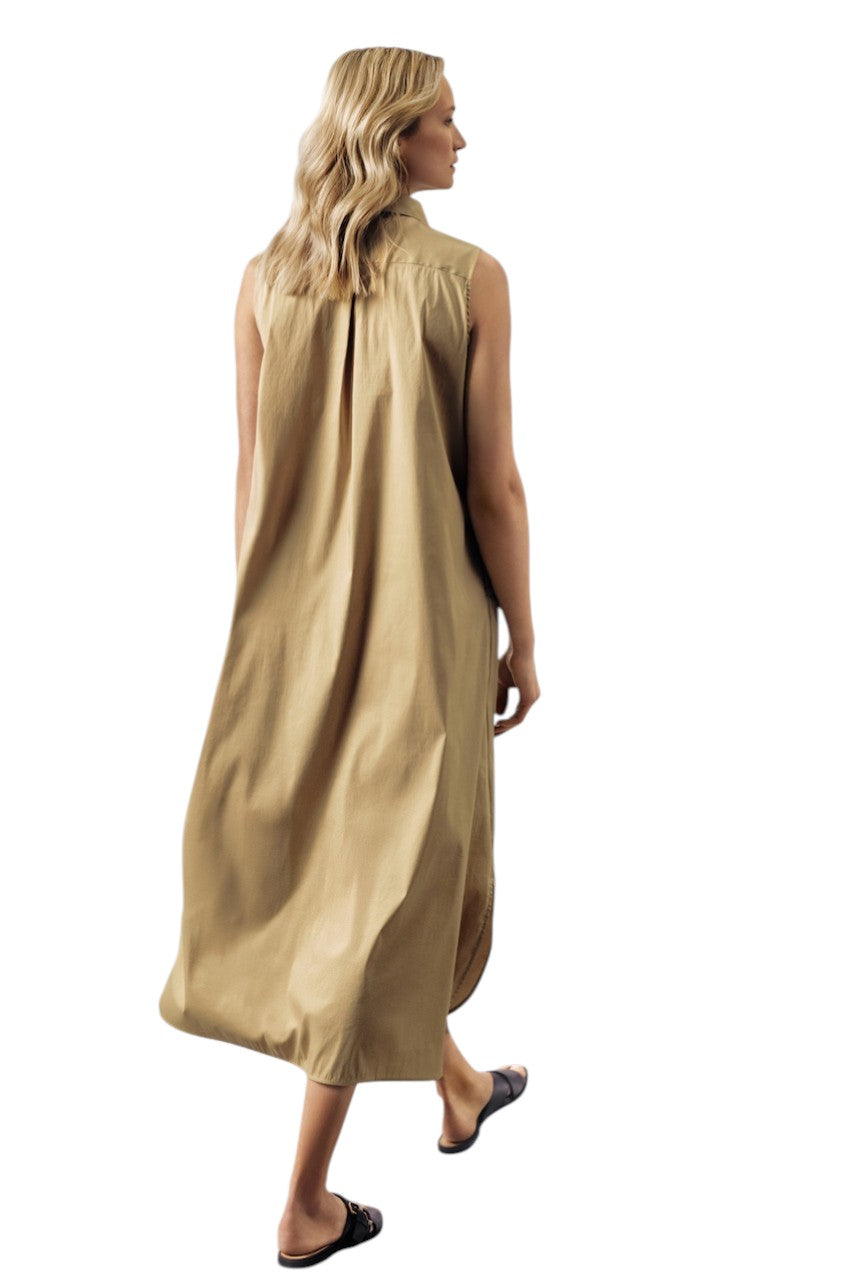 Scapa Flow kleedje dames donker beige Brooklyn BROOKLYN CURAI 036