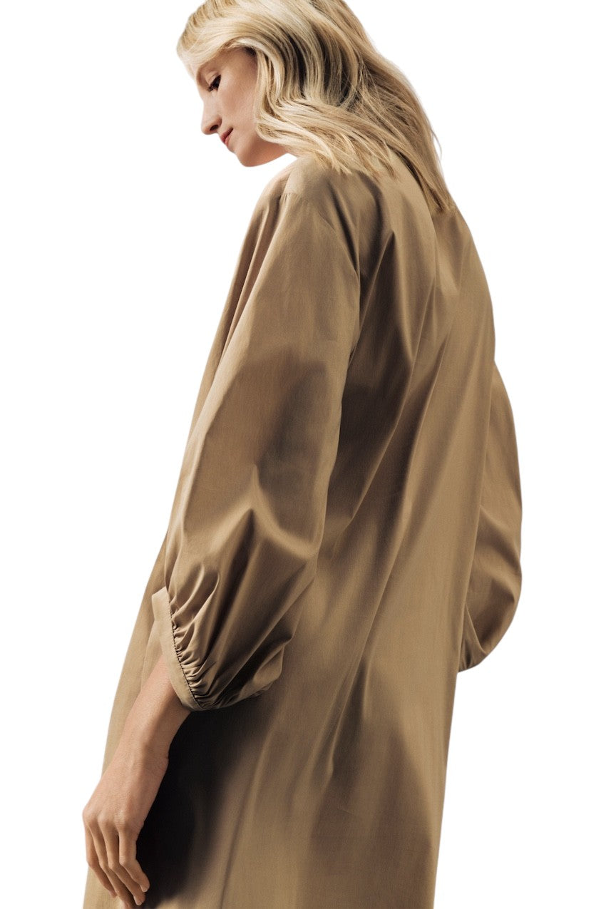 Scapa Flow kleedje dames donker beige Ewing
