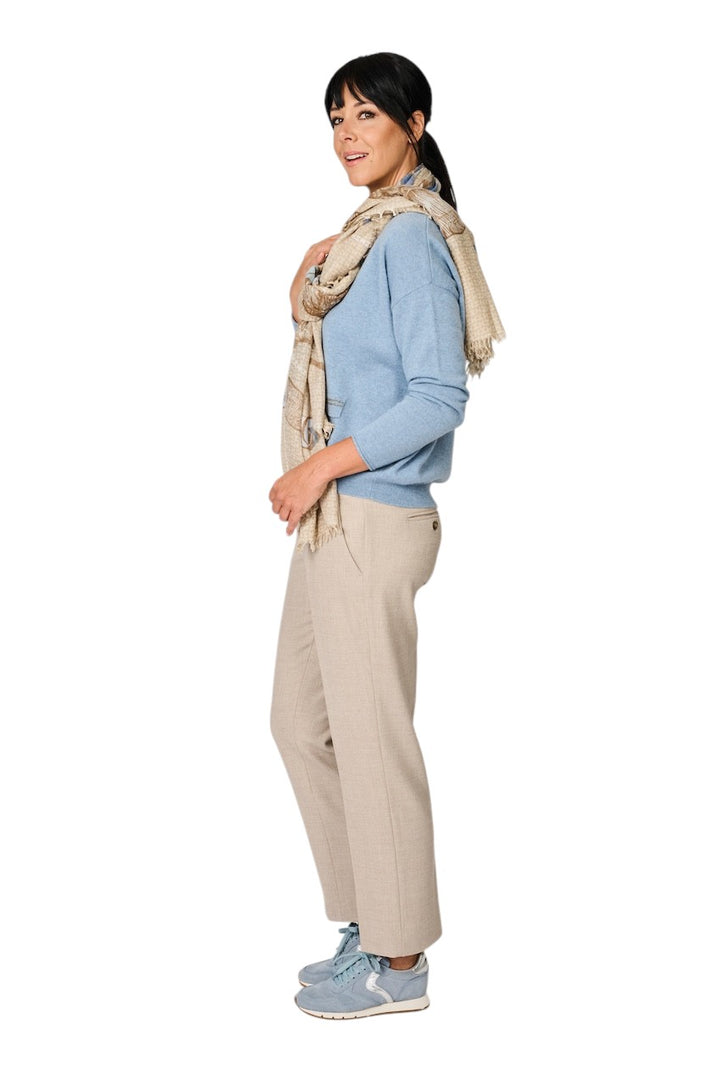 Seductive pantalon femme taupe Mary